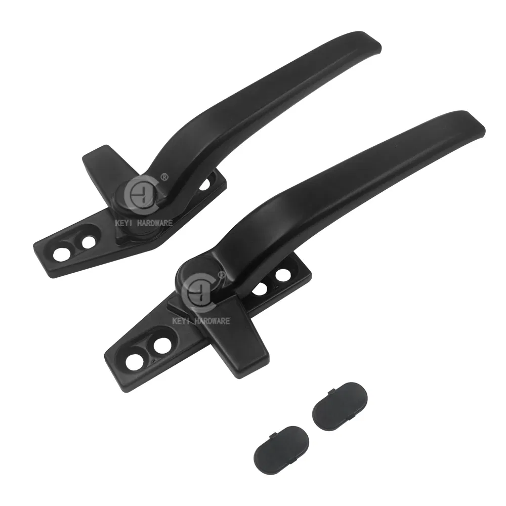 Window Hardware Aluminum Alloy Window Handle Flat Lock Handle