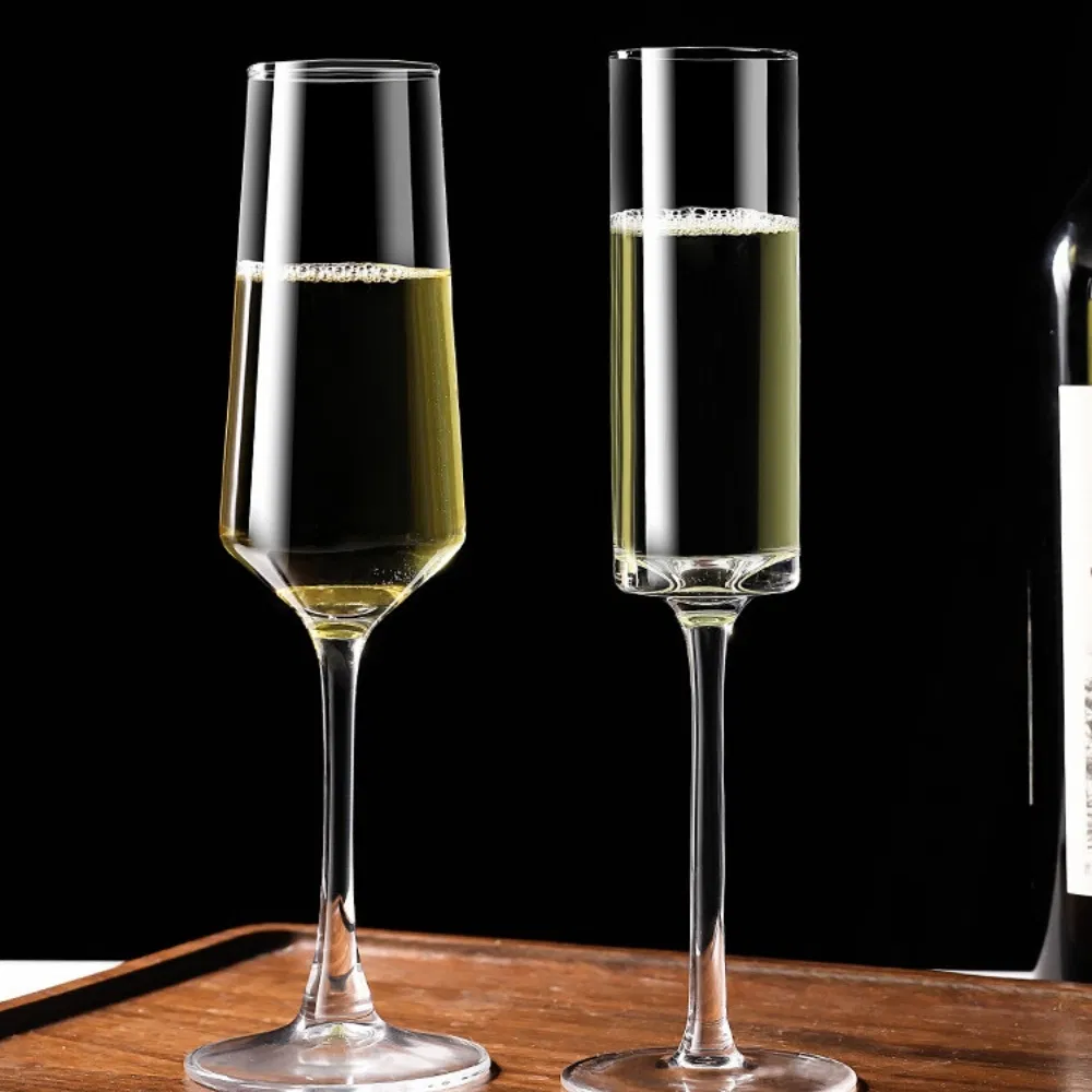 Бокалы для шампанского Crystal Glass, прямые