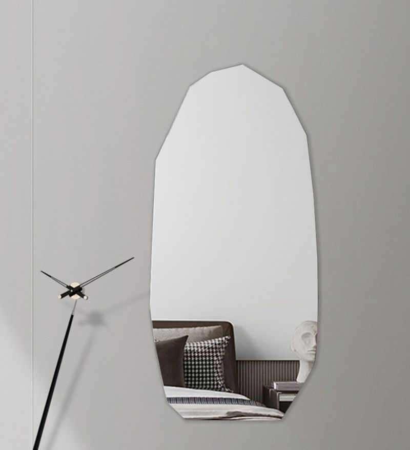 Irregular Hotel Room Living Styling Wall Decorative Full Length Makeup Dressing Cosmetic Smart Bathroom Mirror