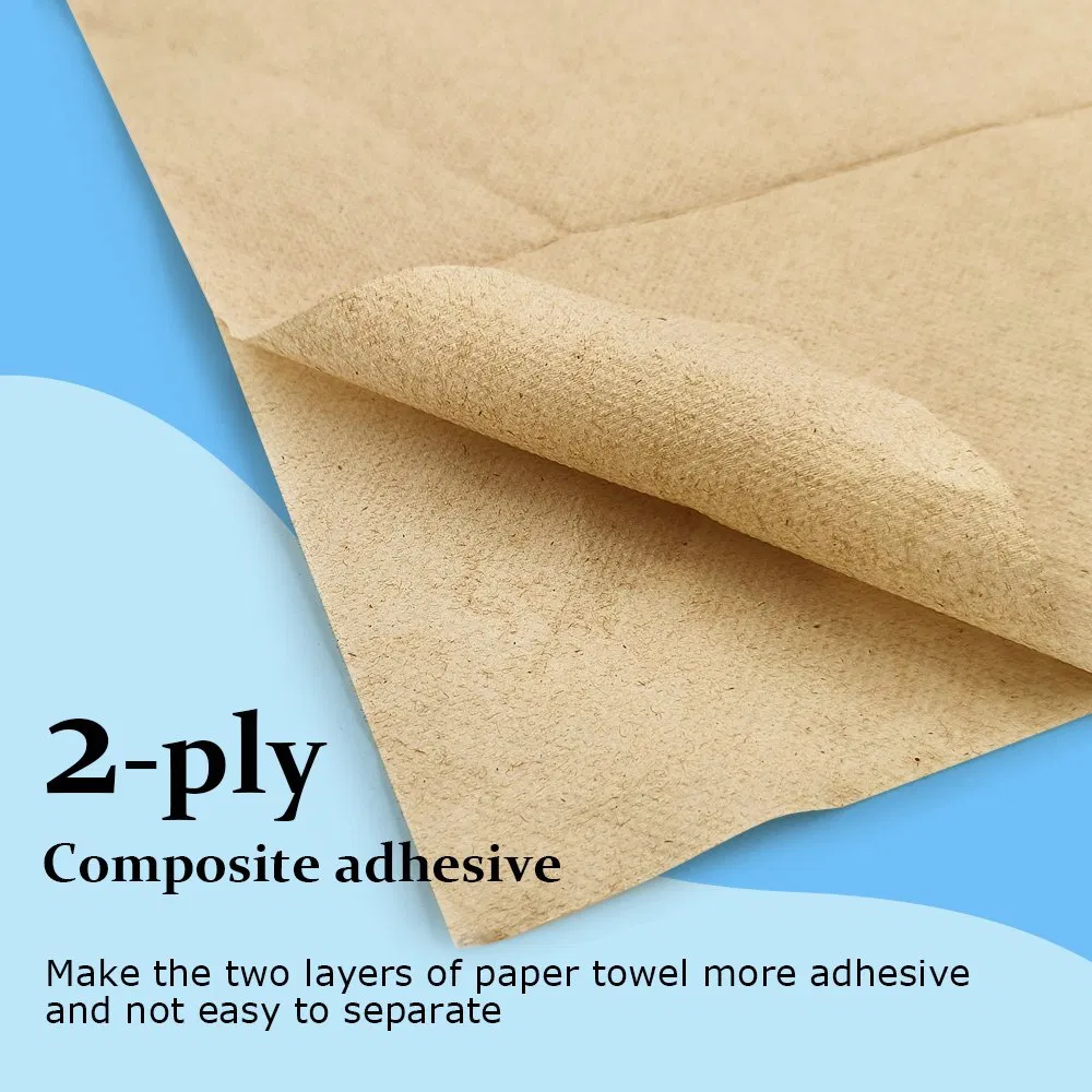 Eco Friendly Choice Biodegradable Unbleached Recycled Brown Paper Napkins Sustainable Compostable