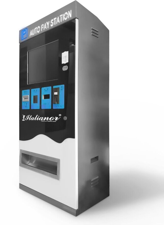 Self Payment Terminal Kiosk Parking Management System Station