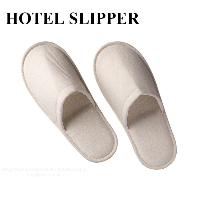 Wholesale SPA Slippers Unisex Non-Slip Closed Toe Disposable Slippers for Guests, Bathroom, Bedroom, Hotel, House, Bride, Travel