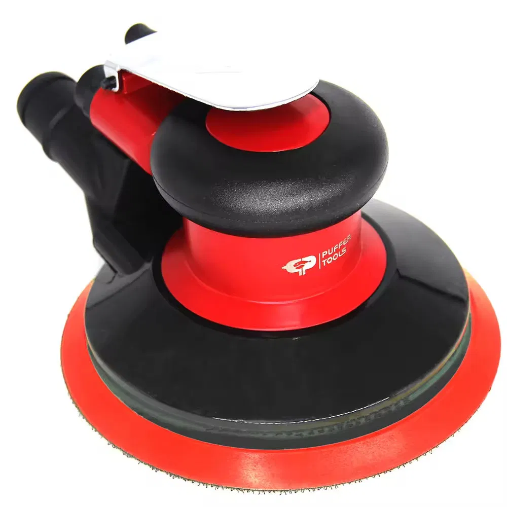 Puffer PT-2603V Dustless Centra 6inch Random Self Vacuum Palm Pneumatic Air Orbital Sander Lixadeira-Pneumatica De a Ar