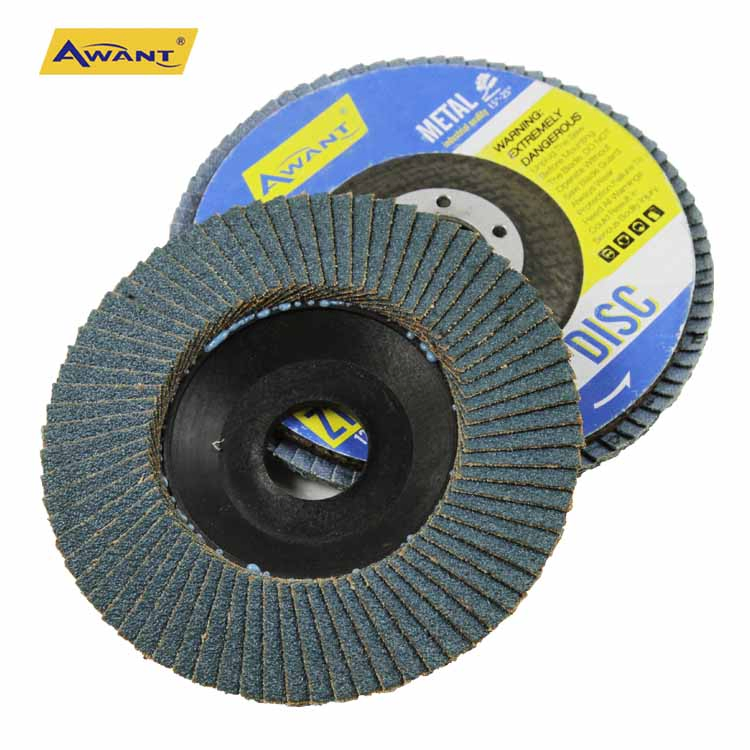 Лепестковый круг 125 мм для нержавеющей стали, циркониевый