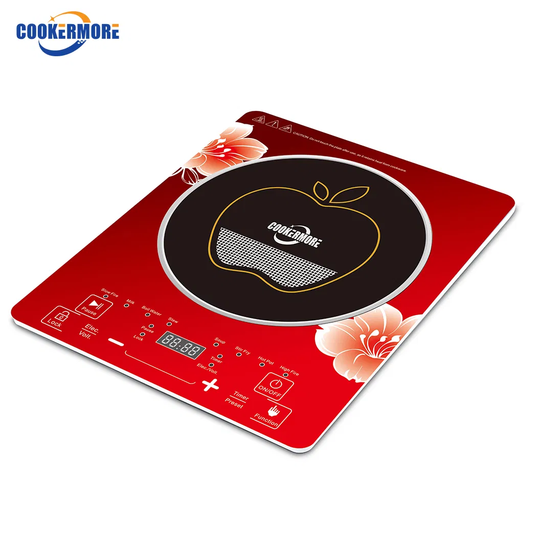 Custom 2200W Touch Electric Induction Cooktop Burner Hot Plate Induction Cooker Smokeless