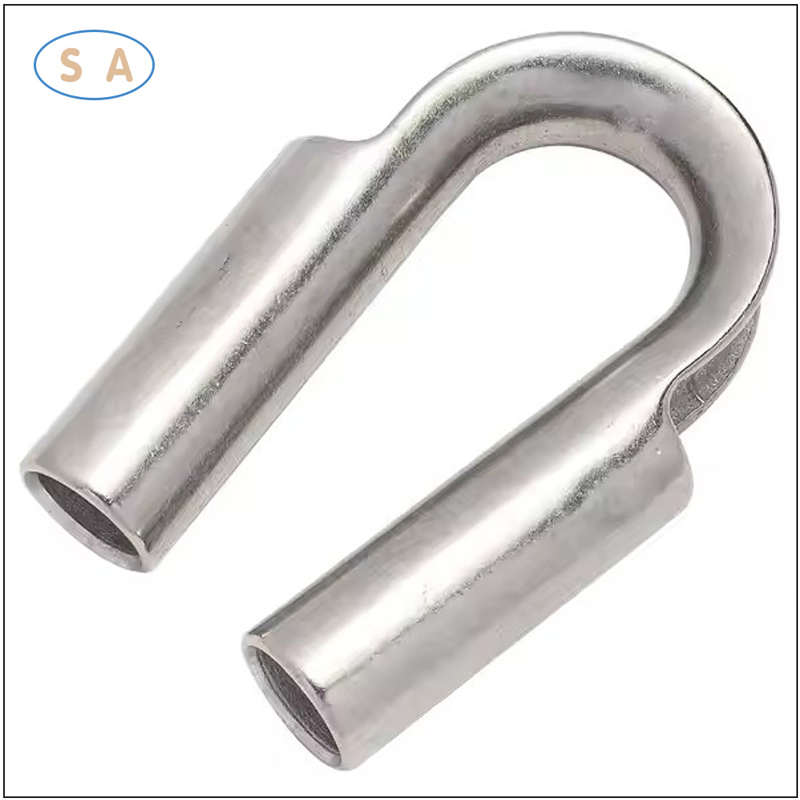 Stainless Steel Wire Rope Thimble Heavy Duty Cable Thimble for Crane Part