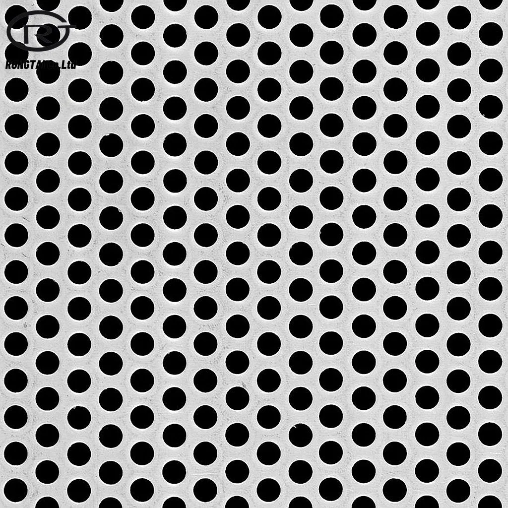 Perforated Metal Facade for Decoration and Protection of Buildings