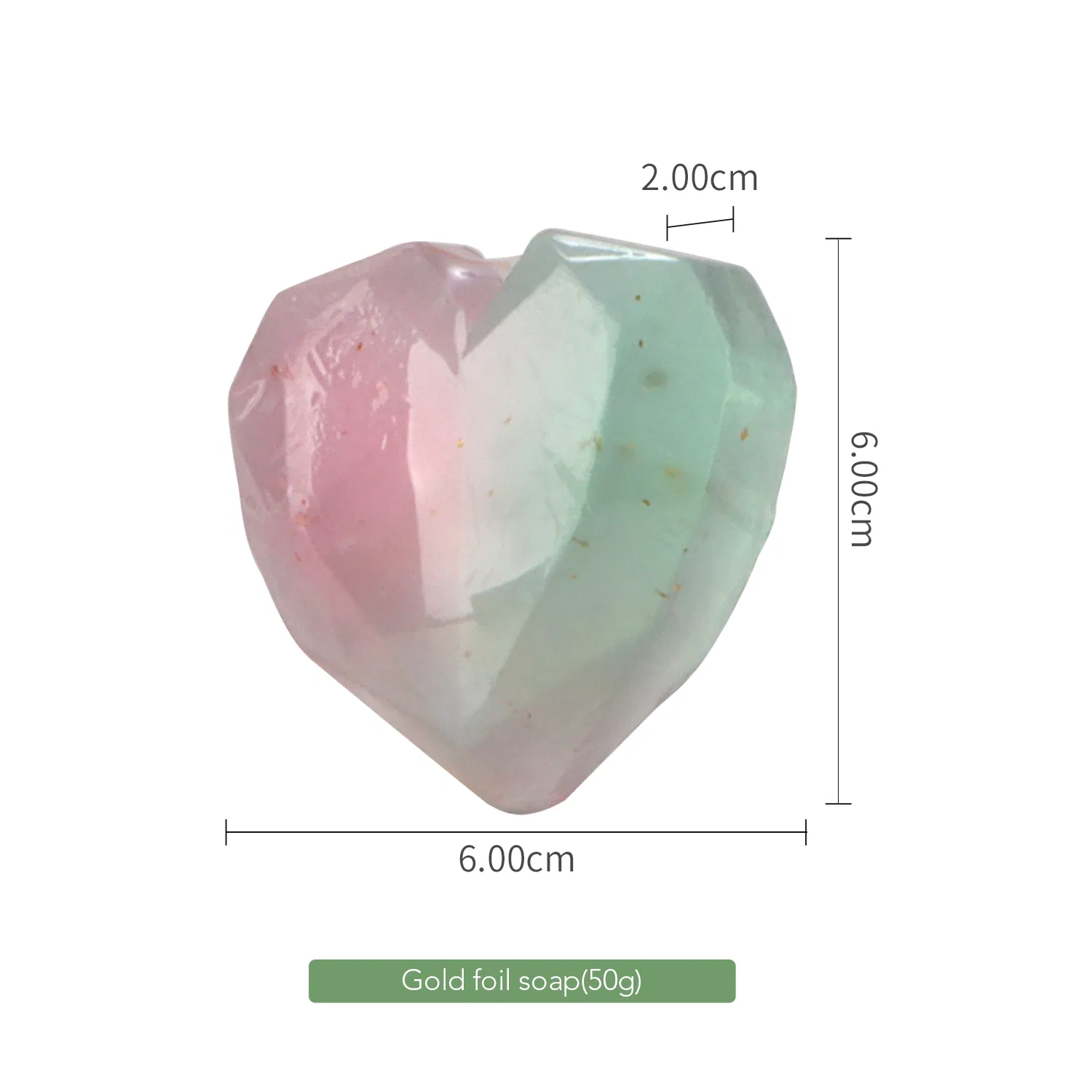 Luxury Manufacturer Custom Label Heart Shape Mini Size SPA Travel Bath Soap