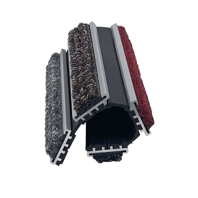 Dustproof Exterior Interior Aluminum Carpet Entrance Floor Door Mat
