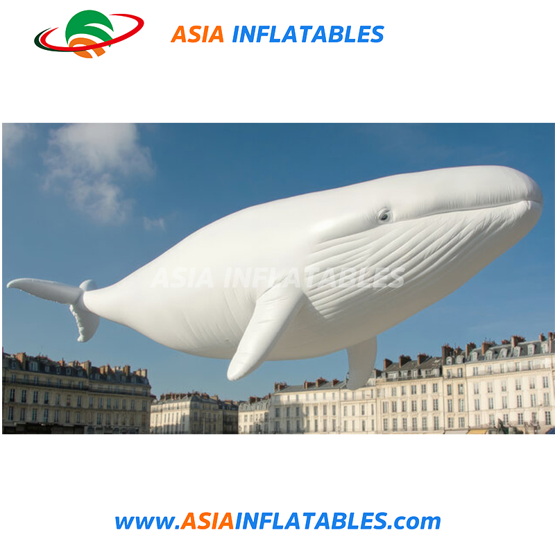 Inflatable Whale Hanging Inflatable Lighting Whale for Props