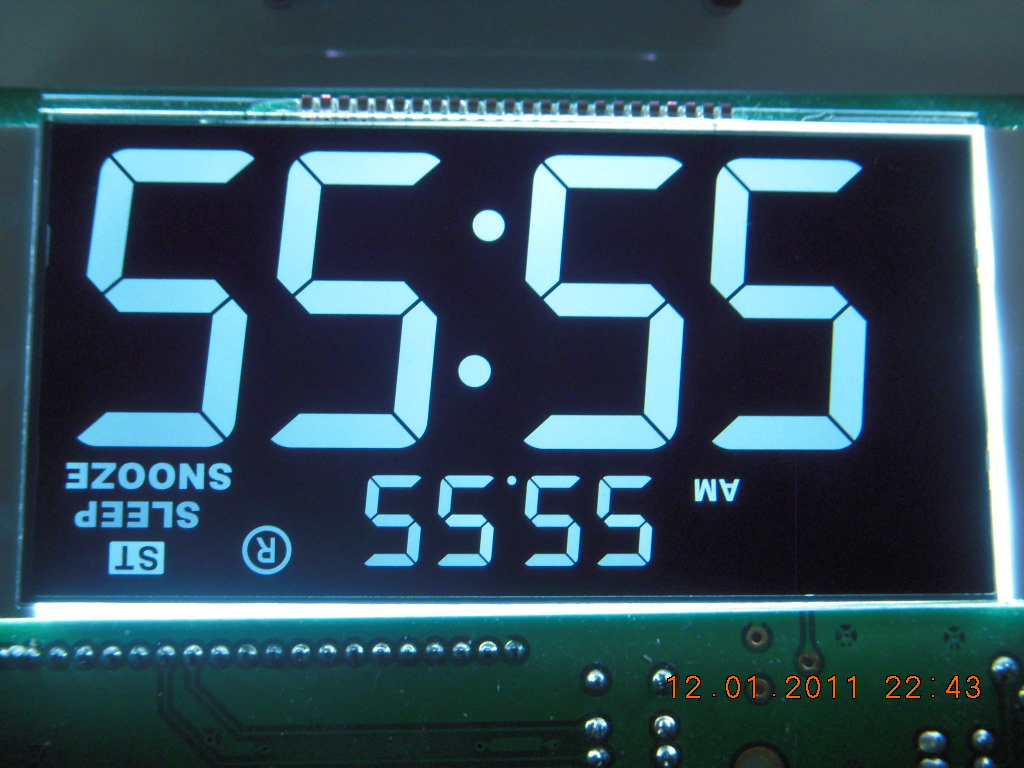 Va Type LCD Display Characters Customized LCD Module