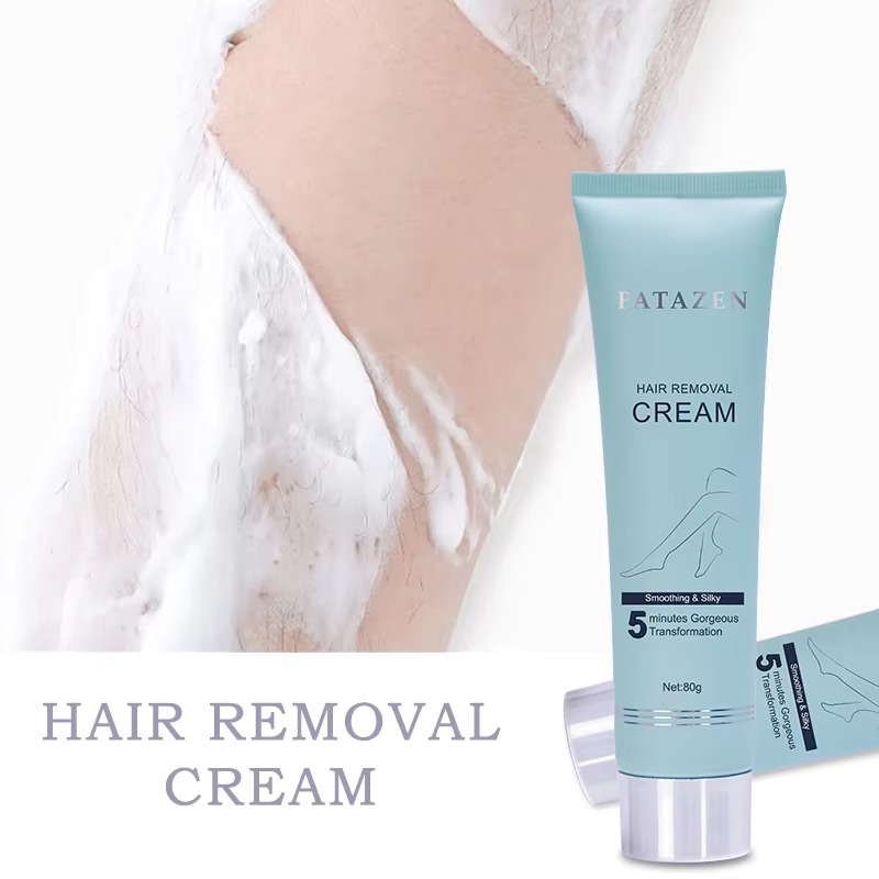 Private Label 5 Mins Efficiency Natural Organic Herbal Full Body Painless Depilatory Cream Gentle Soothing Hair Removal Cream