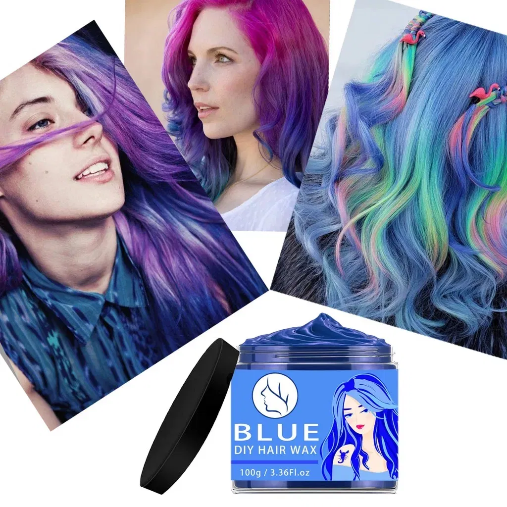 Wholesale Custom Label Natural Matte Hairstyle Dye Hair Wax