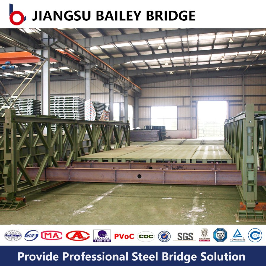 Modern Prefabricated Bailey Steel Bridge for Electronic Applications