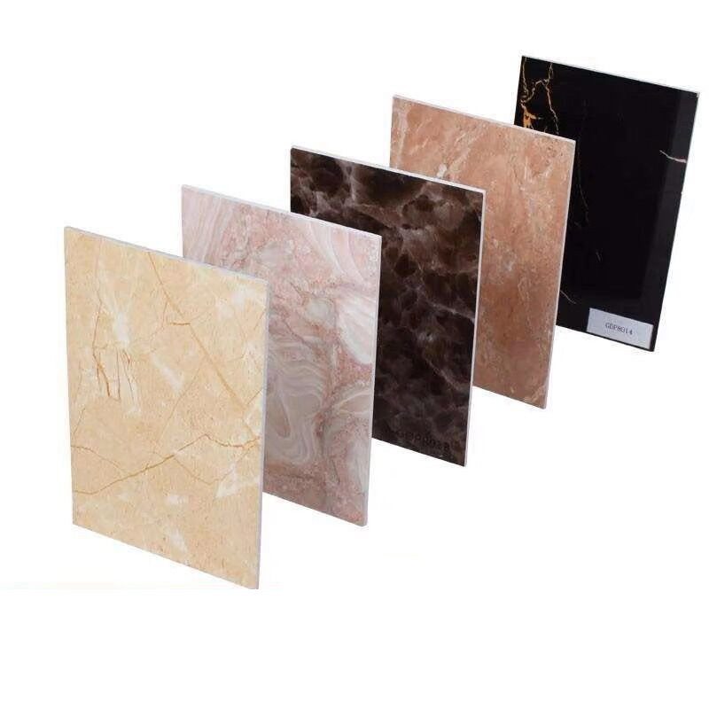 1220X2440 1220X2800 Modern Style Waterproof Marble Design Wall Decor UV PVC Marble Sheet