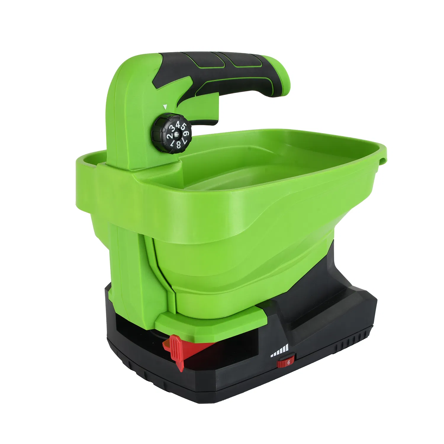 7.2V Electric Cordless Li-ion Battery Manual Seed Spreader Grass Seeder Fertilizer Spreader