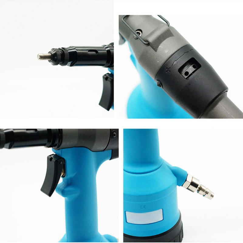 Пневматическая заклепочная машина для резьбовых гаек M3-M10