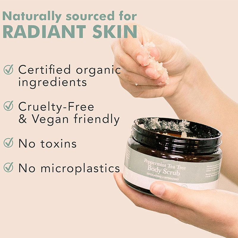 Beauty Cosmetics Skin Care Moisturizes Dry Sensitive Skin Exfoliates Body Sugar Scrub