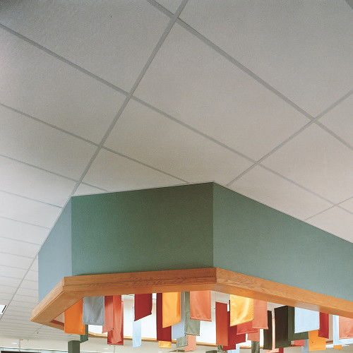 Acoustic Ceiling Tiles 2X2 Fiberglass Ceiling Factory Direct for Vietnam