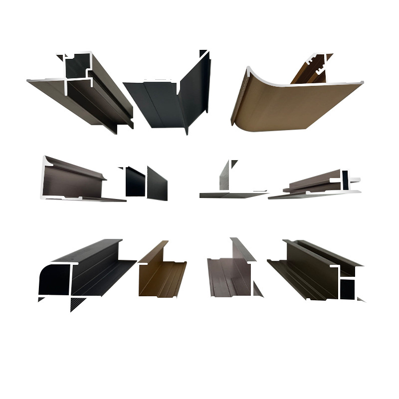 Background Wall Panel Aluminum Alloy LED Light Trough with Light Decorative Line Edge Strip Closing Strip Card Slot Strip