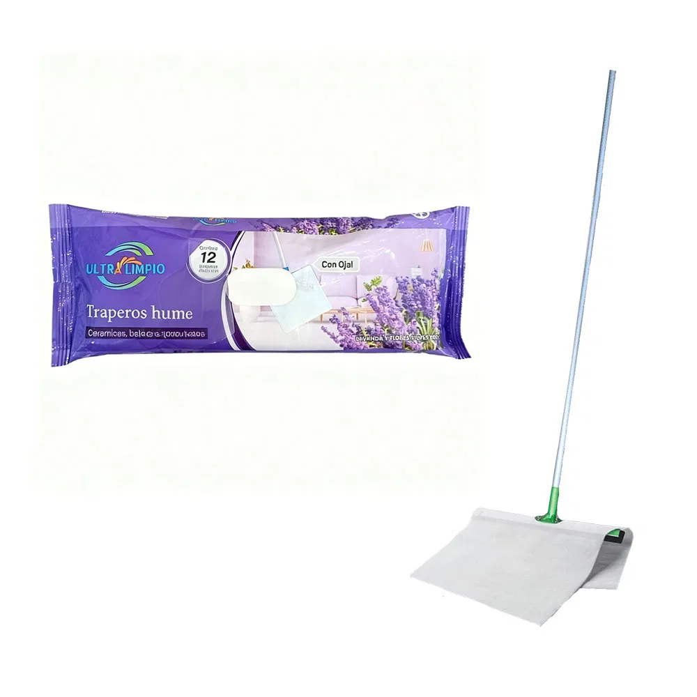 Esun Multi Surface Disposable Wet Floor Wipes for Squeegee