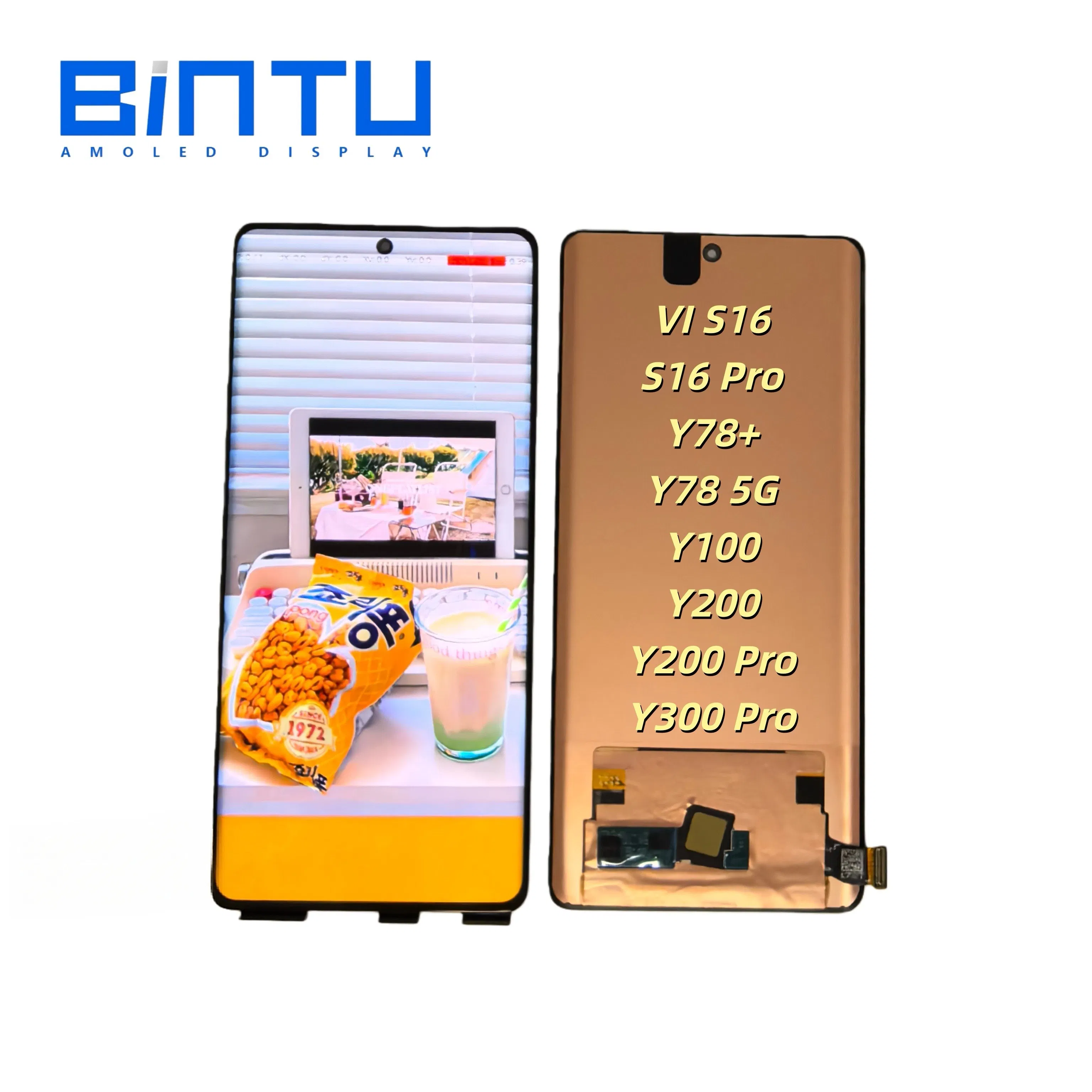 Дисплей Bintu для Vivo V27/V29/S16/Y78/Y100/Y200
