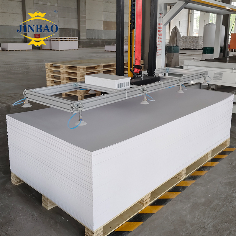 Jinbao 122X244 Forex UV Resistant 20mm Plastic Rigid Black 3mm High Density Colored 8mm Free Celucka Manufacturers White 18mm 5mm Laminated Sheet PVC Foam Board