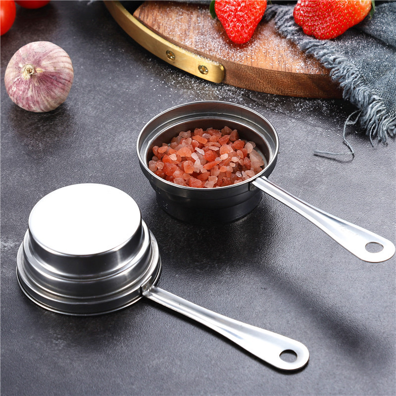 Kitchen Measuring Cup Stainless Steel Coffee Bean Scoop Measuring Wbb15943