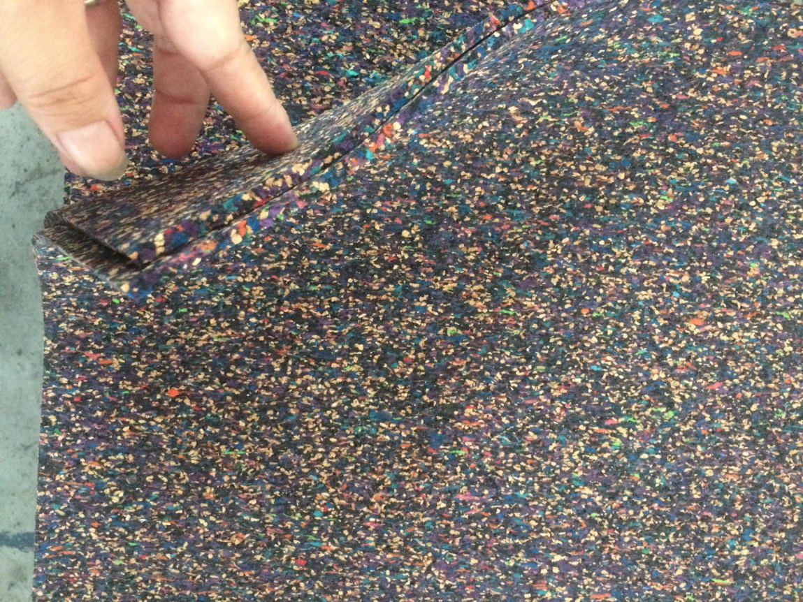 Sol Rubber and Cork Acoutic Underlayment Rubber Flooring