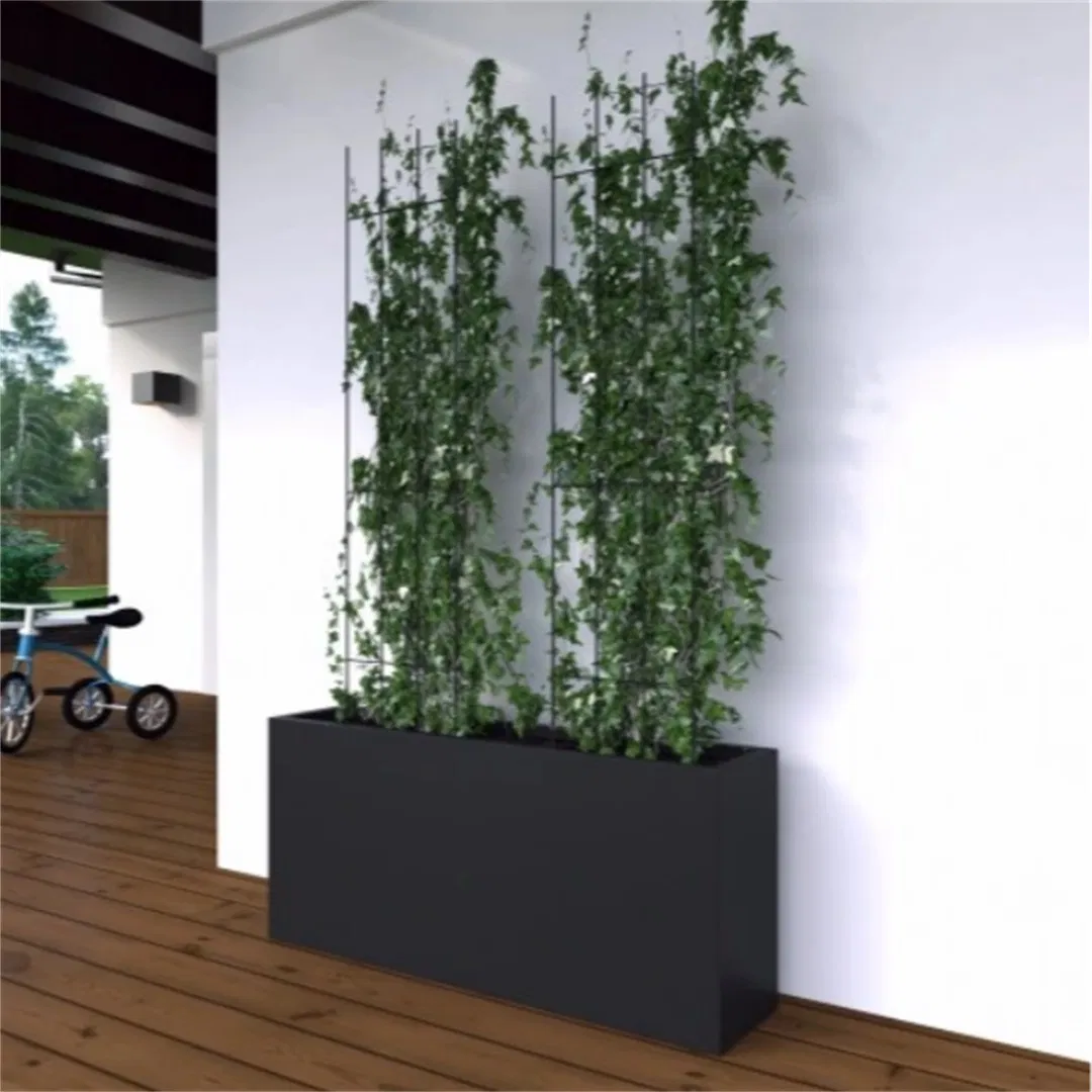 Garden Pergola Metal Plant Support Roses Flowers Tress Set 150cm