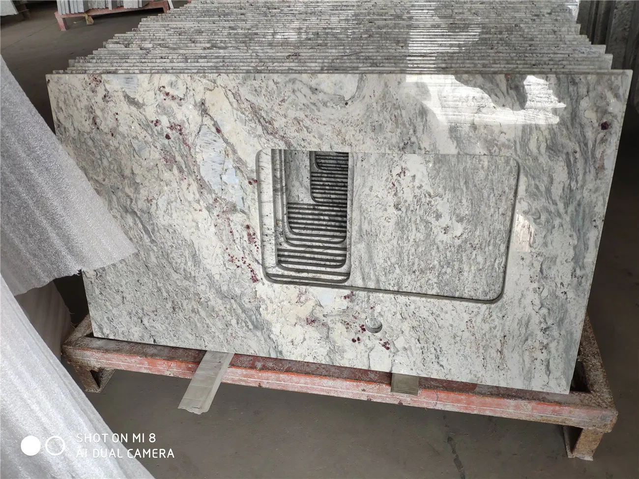 River White Granite Counterop & Vanity Top