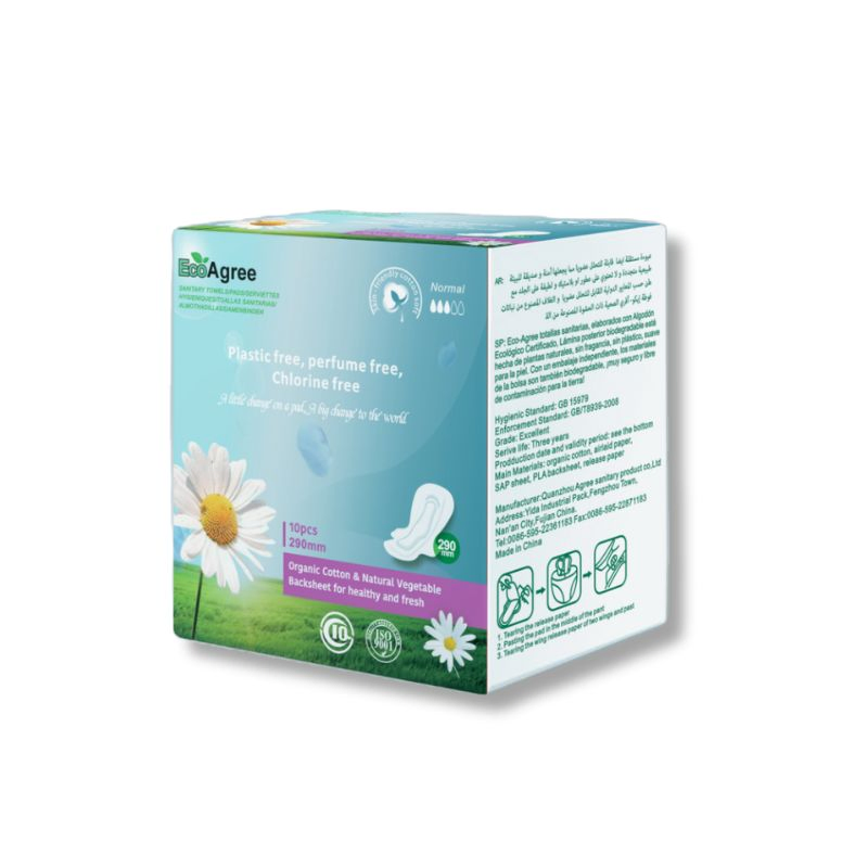 Hot Sales Sanitary Napkin Natural Organic Cotton