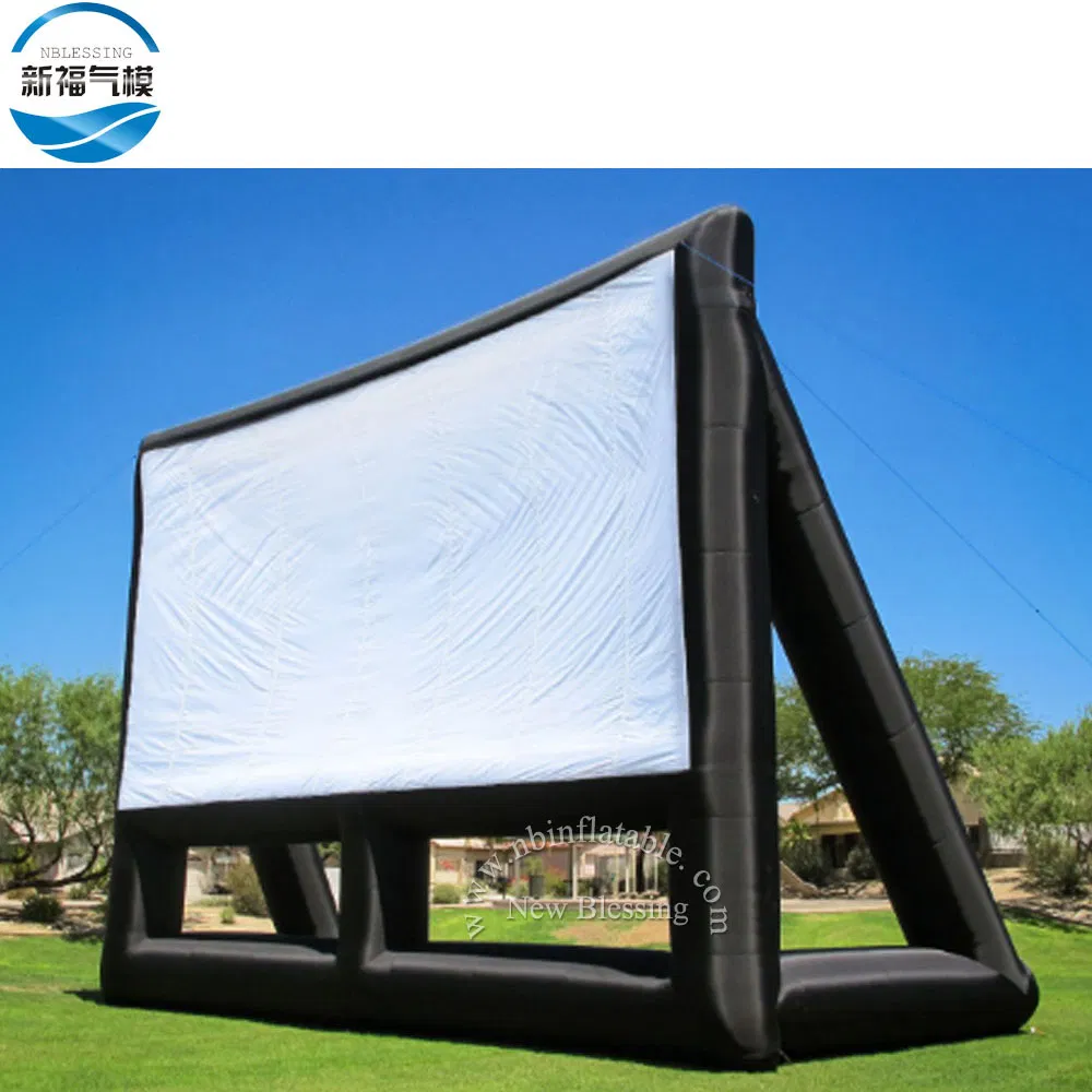 China Factory Advertising Portable Inflatable Projector Moving Screen