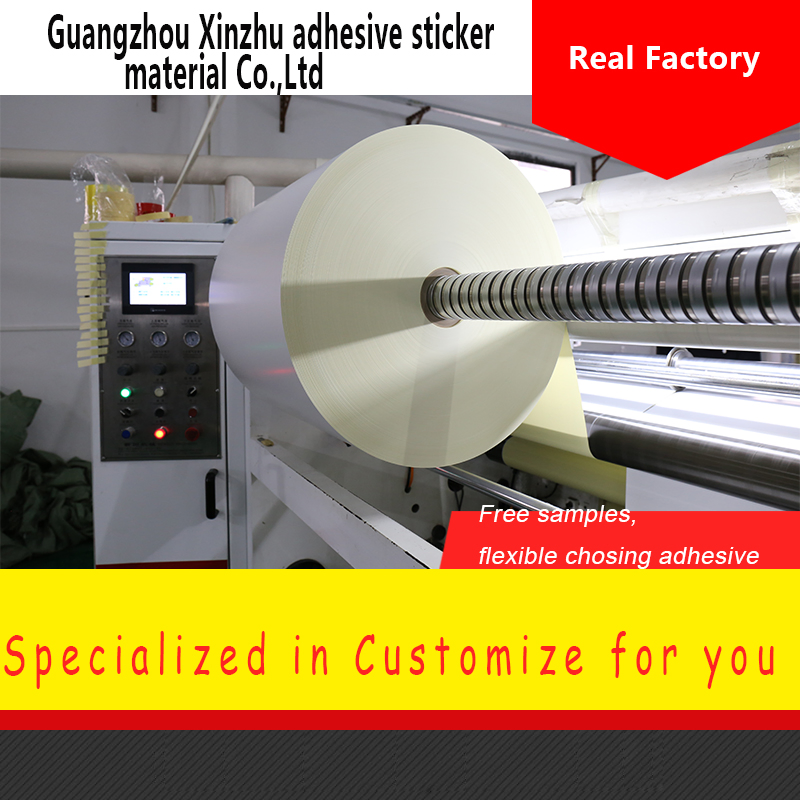 Customized Direct Thermal Shipping Label Supermarket Price Sticker Paper Raw Material