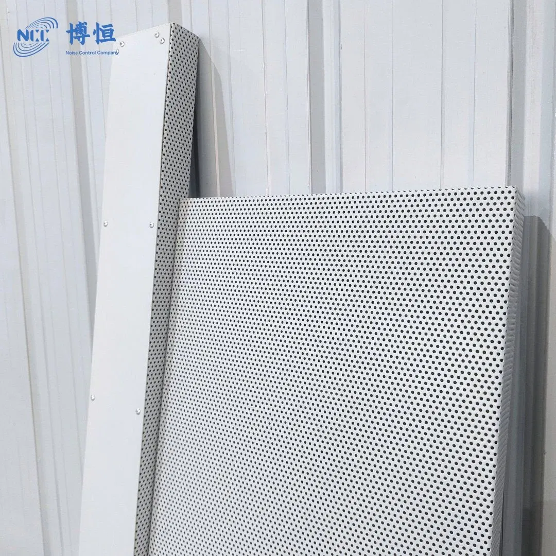 Metal Fire-Resistant Noise Reduction Soundproofing Barrier Panel for Generator Room