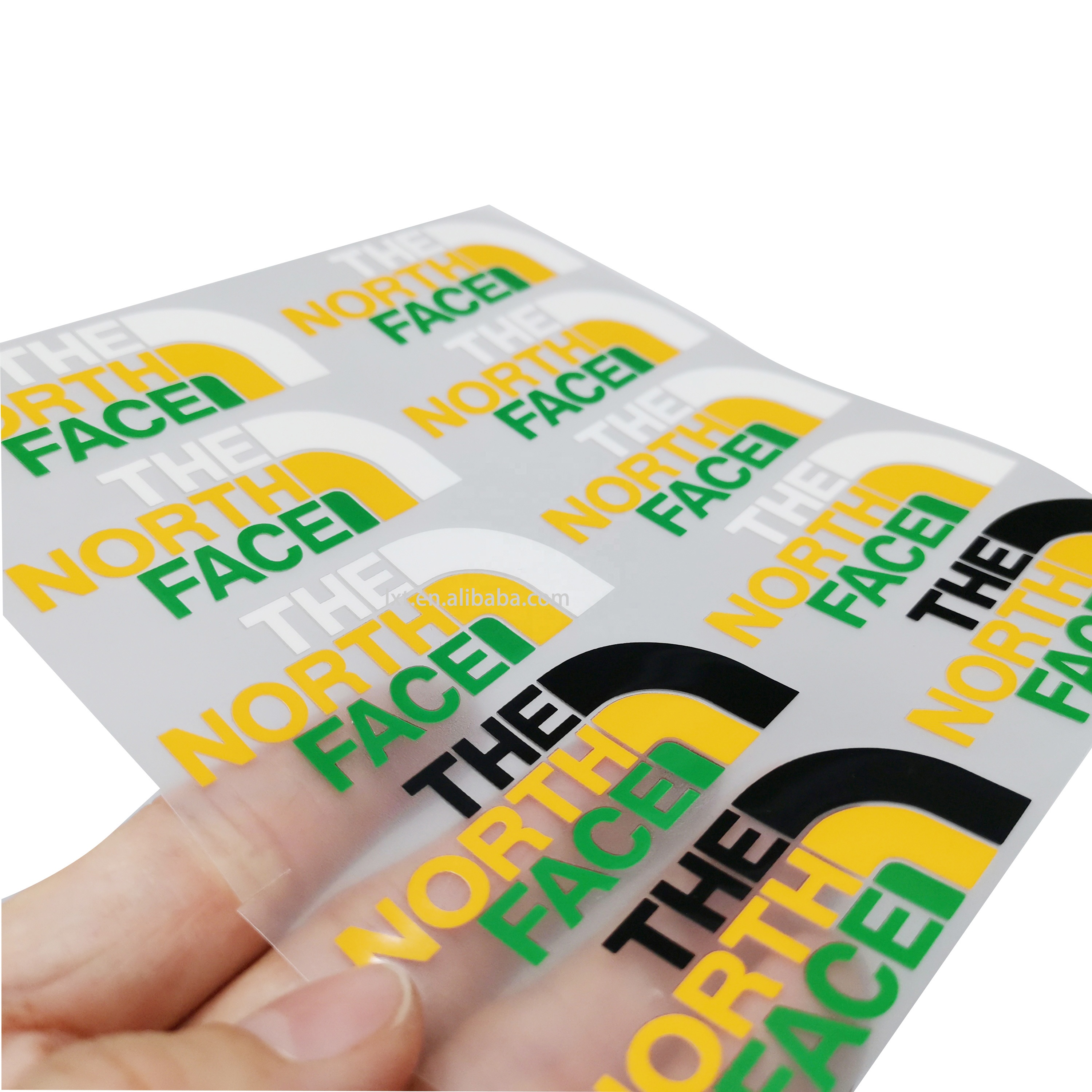 Этикетки силиконовые термопереводные 3D для одежды