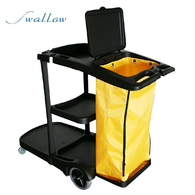 Commercial Janitorial Cart with Cover