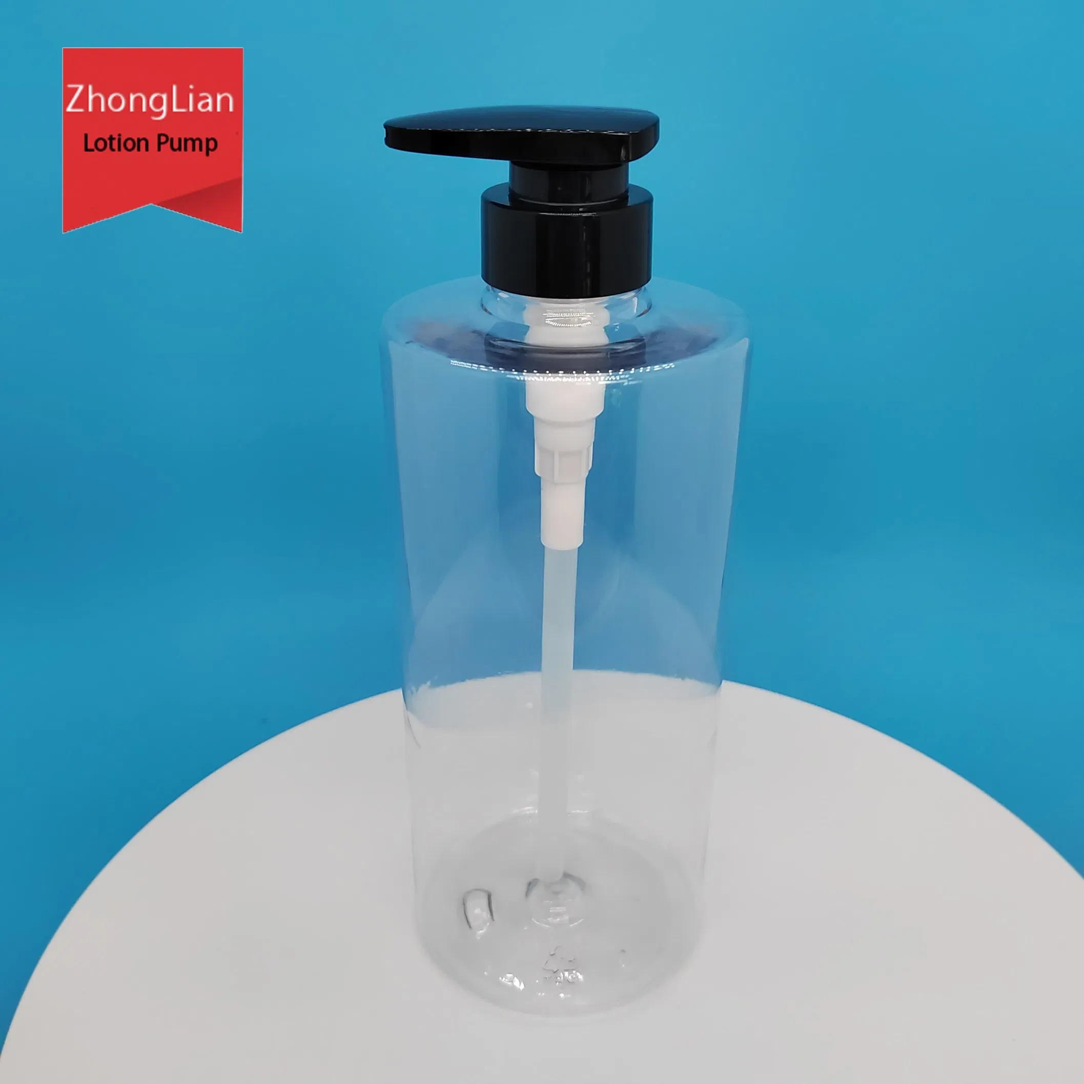 Zhongian Factory Supply 4ml 28mm 32mm Output Black Shampoo Pump Dispenser Lotion Pump