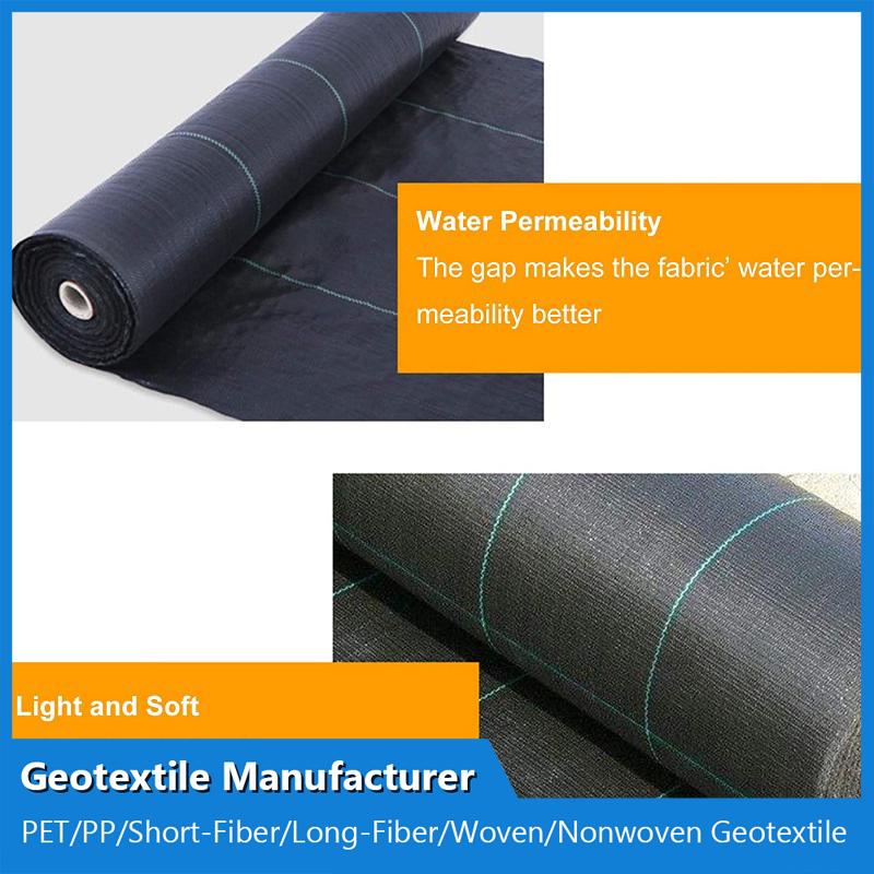 Customized UV Treated Black PP Woven Silt Fence for Erosion Control