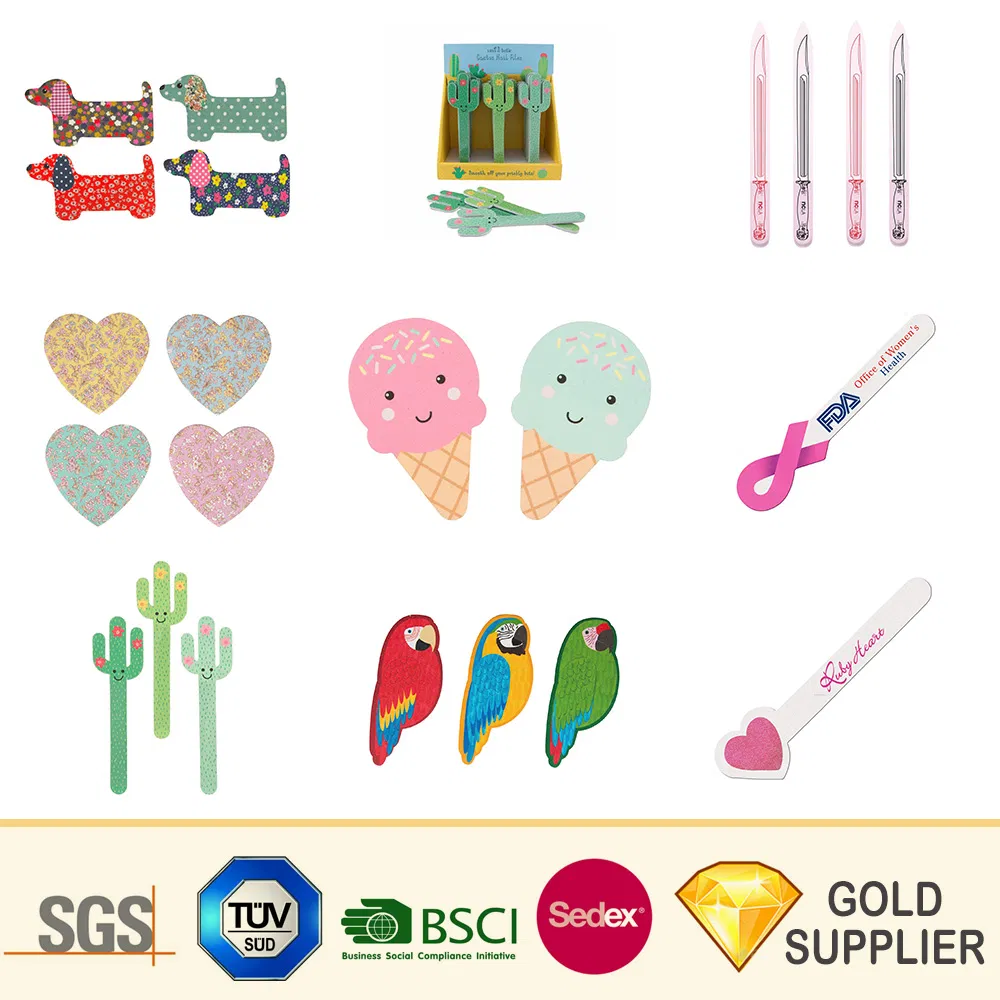 Wholesale Custom Logo Professional EVA Buffer Block Nail File Disposable Metal Crystal Glass Nail Art Tool Set Electric Cosmetic Nail Care Clipper Buffer File