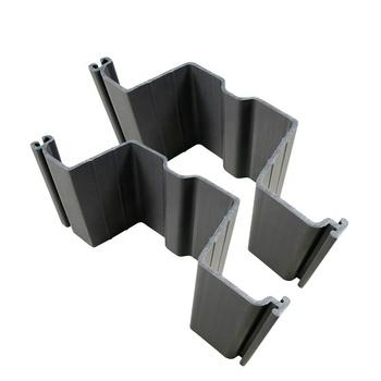 U Type Leaders in PVC Vinyl Sheet Piling - Seawall Materials