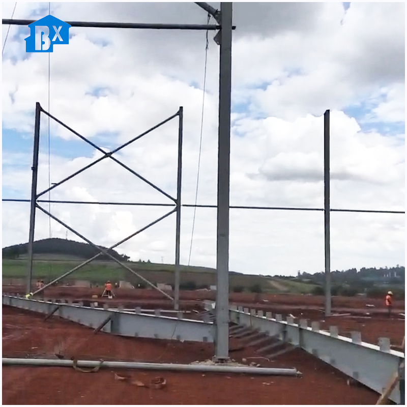 Modern Industrial Steel Structures for Reliable Workshop Spaces Industrial Steel Building Workshop with High Durability and Modern Design