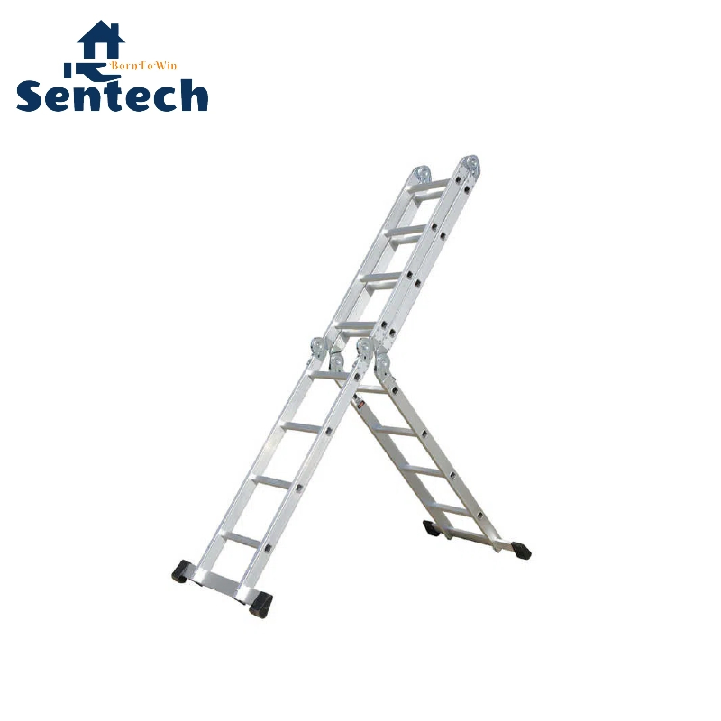4X4 Steps Multi-Purpose Aluminum Ladder with Small Hinges En131
