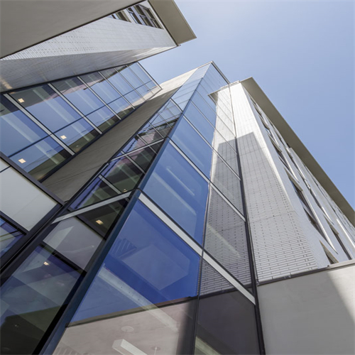 Soundproof and Heat-Proof Double Glazing Customized Aluminum Glass Curtain Wall