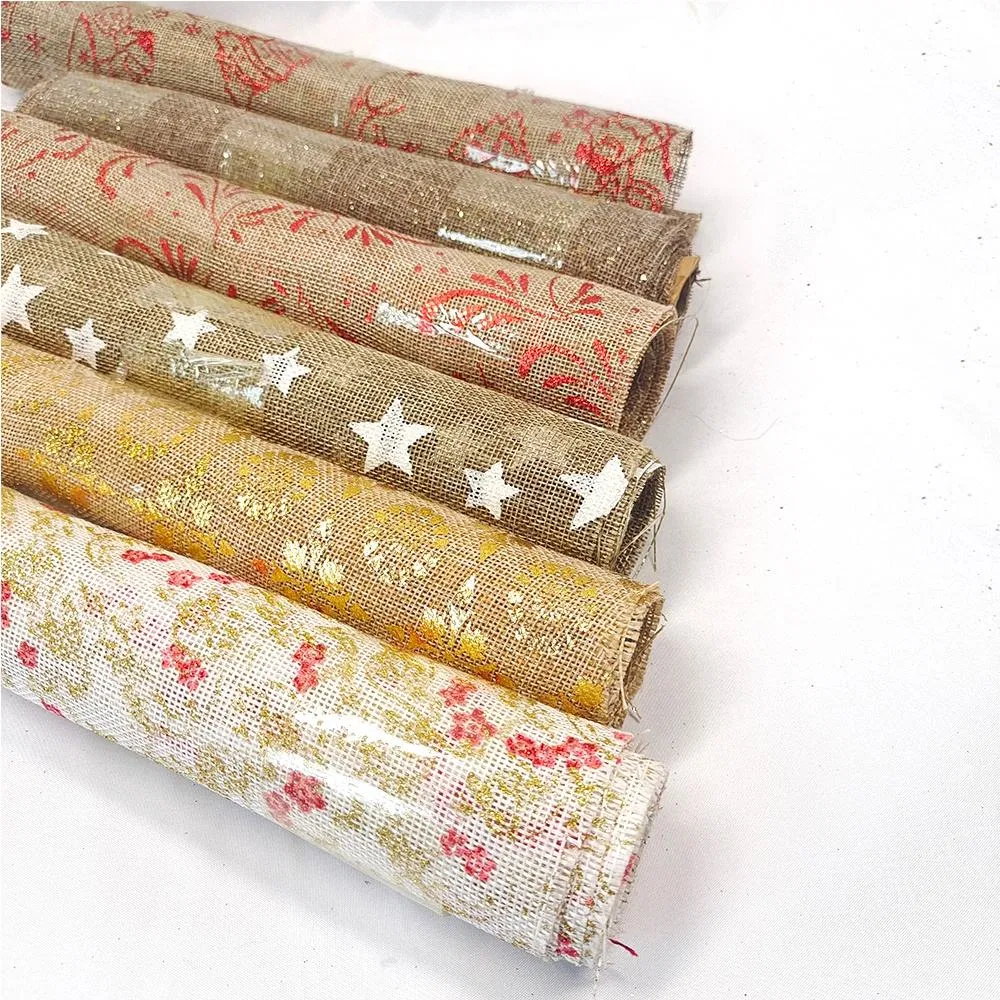 Custom Hot Stamping Linen Tablerunners Wedding Decorative Linen Table Runner for Dining Table