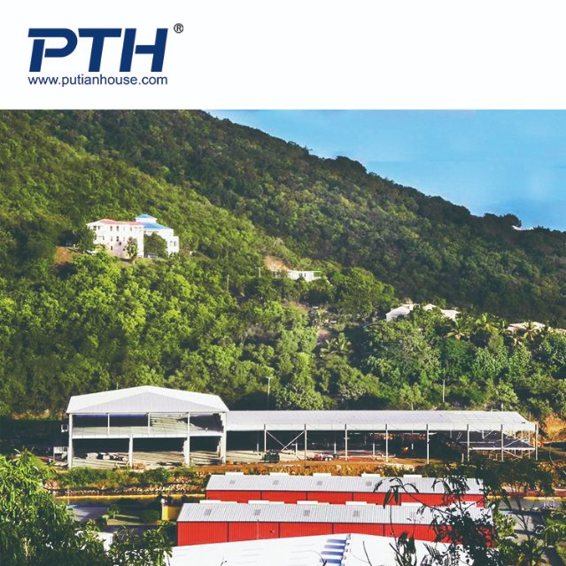 Prefabricated Steel Structure Building Used as Warehouse