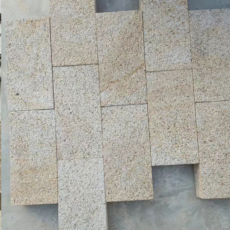 Natural Stone Yellow Rusty G682 Granite Stone Tile for Outdoor Decoration