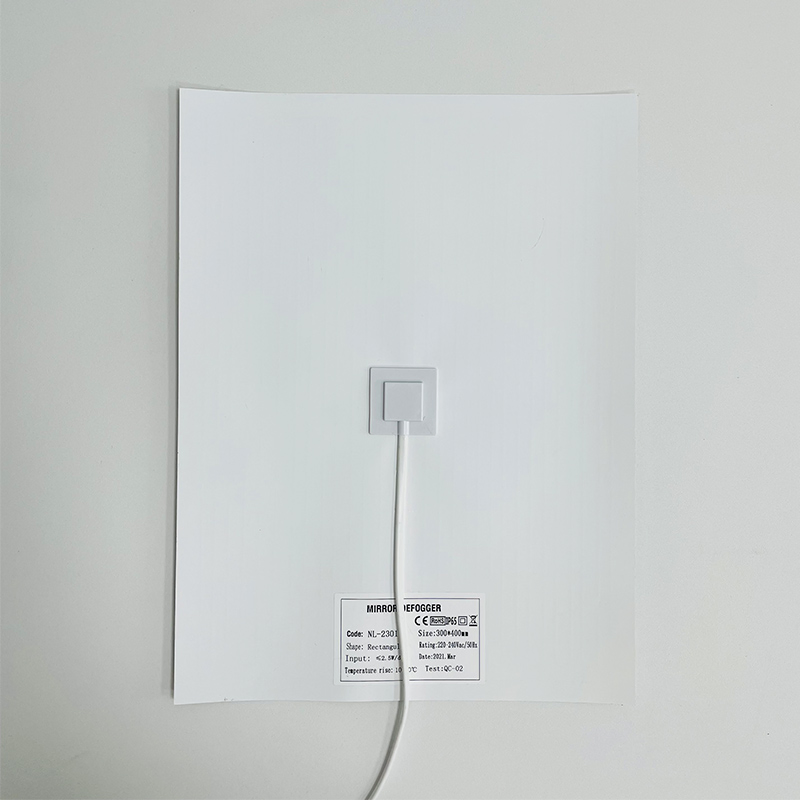 Bathroom Mirror Accessories 220V Input Anti-Fog Pad/Film to Mirror Fog Demister/Defogger CE UL Certified