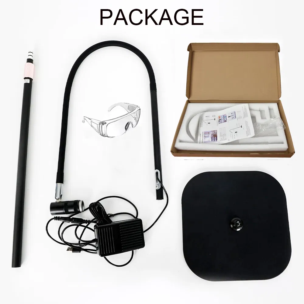 Fosoto Adjustable Fast Curing Eyelash Lamp Floor LED UV Nail Light Lamp for Nails Lash Extension Eyes