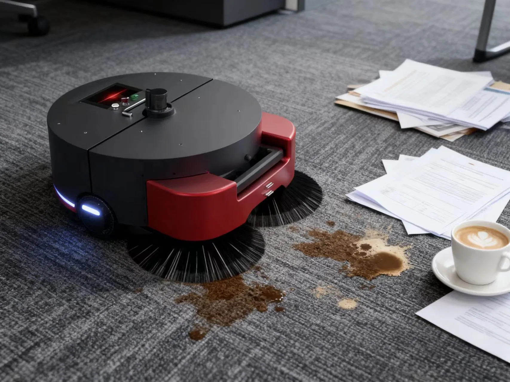 Intelligent Navigation Vacuum Cleaner with Smart Mapping Technology